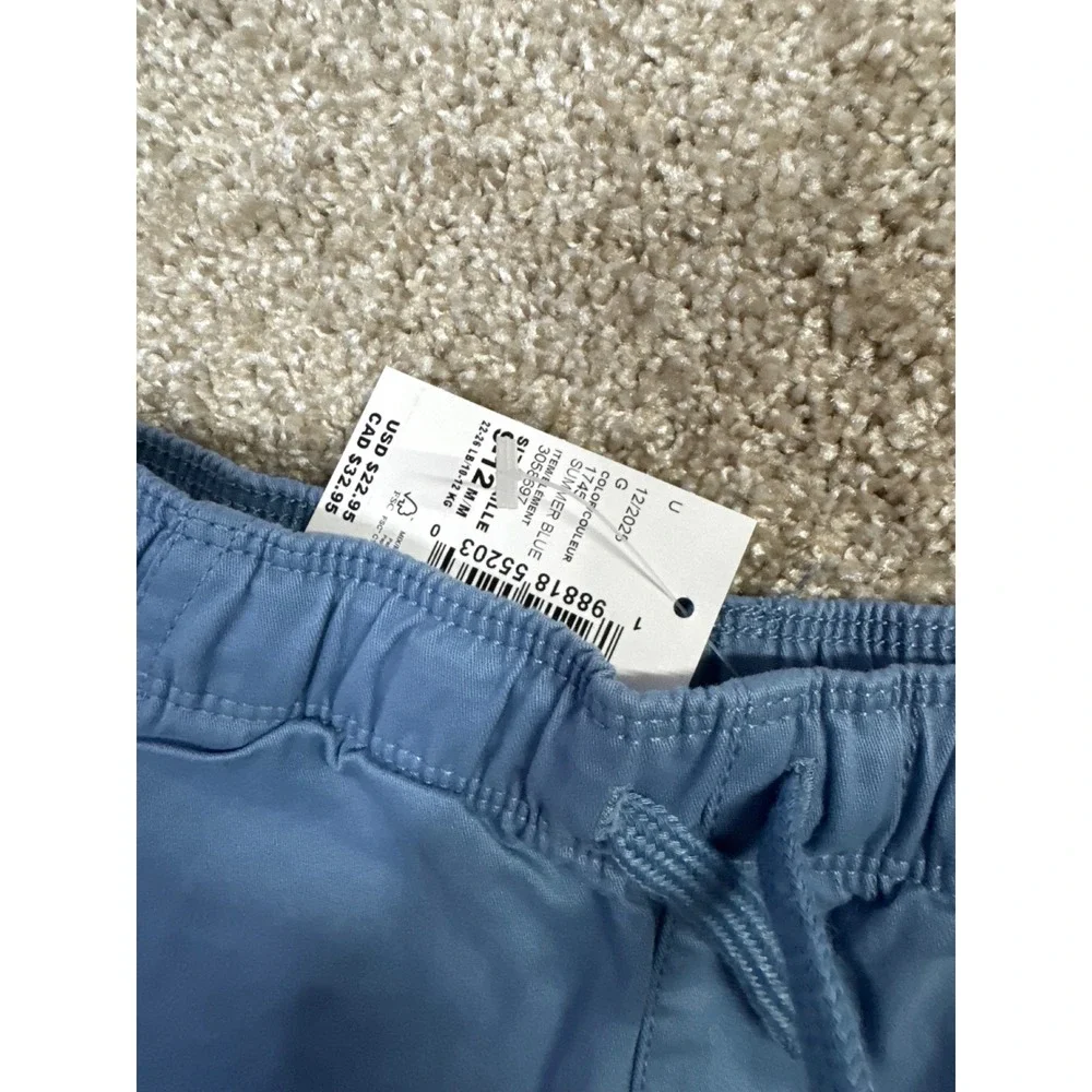 The Children's Place Baby Boys Blue Chino Shorts NWT 9-12M Summer Blue 3058697
